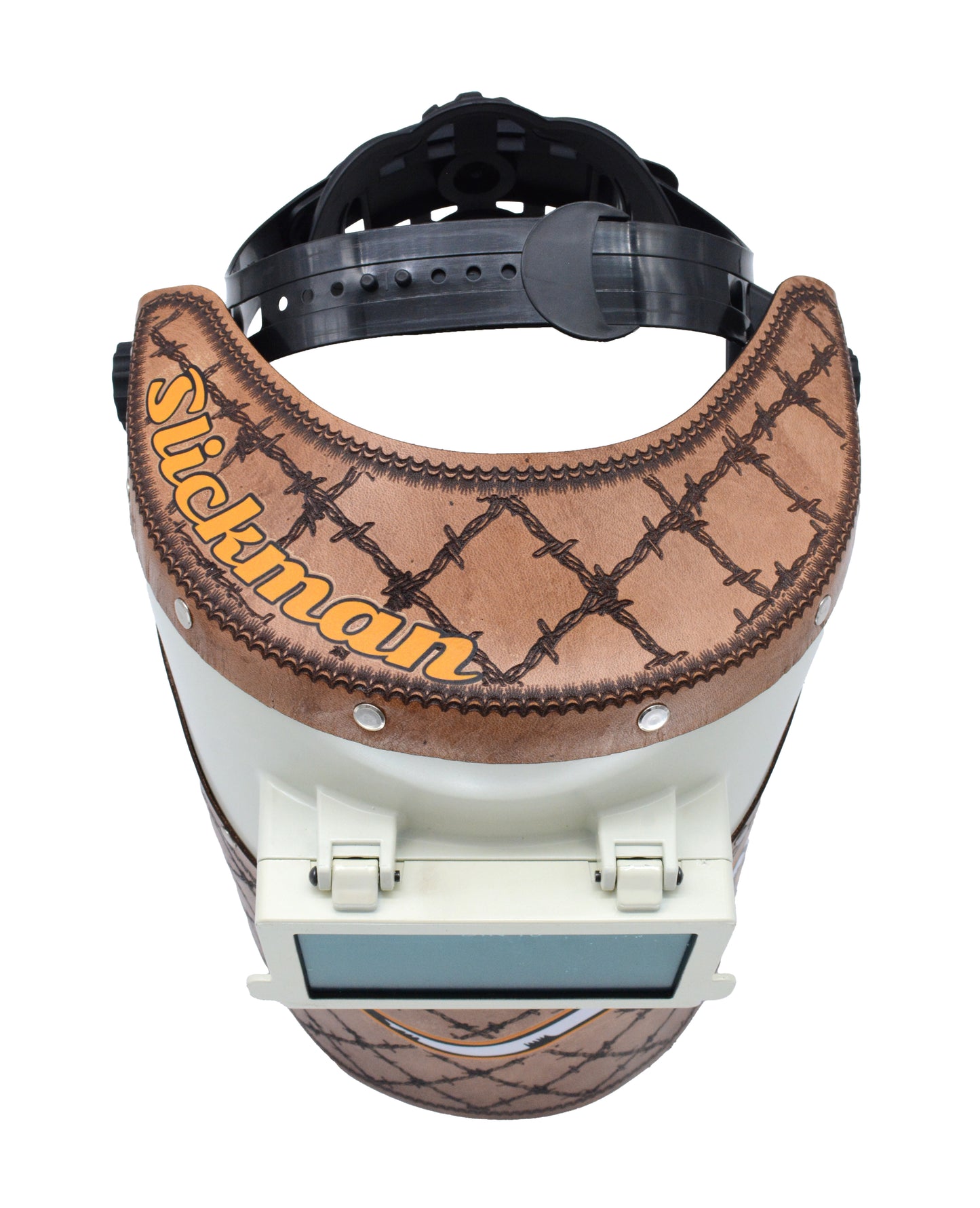 SLICKMAN Welding Hood - Brown Bull