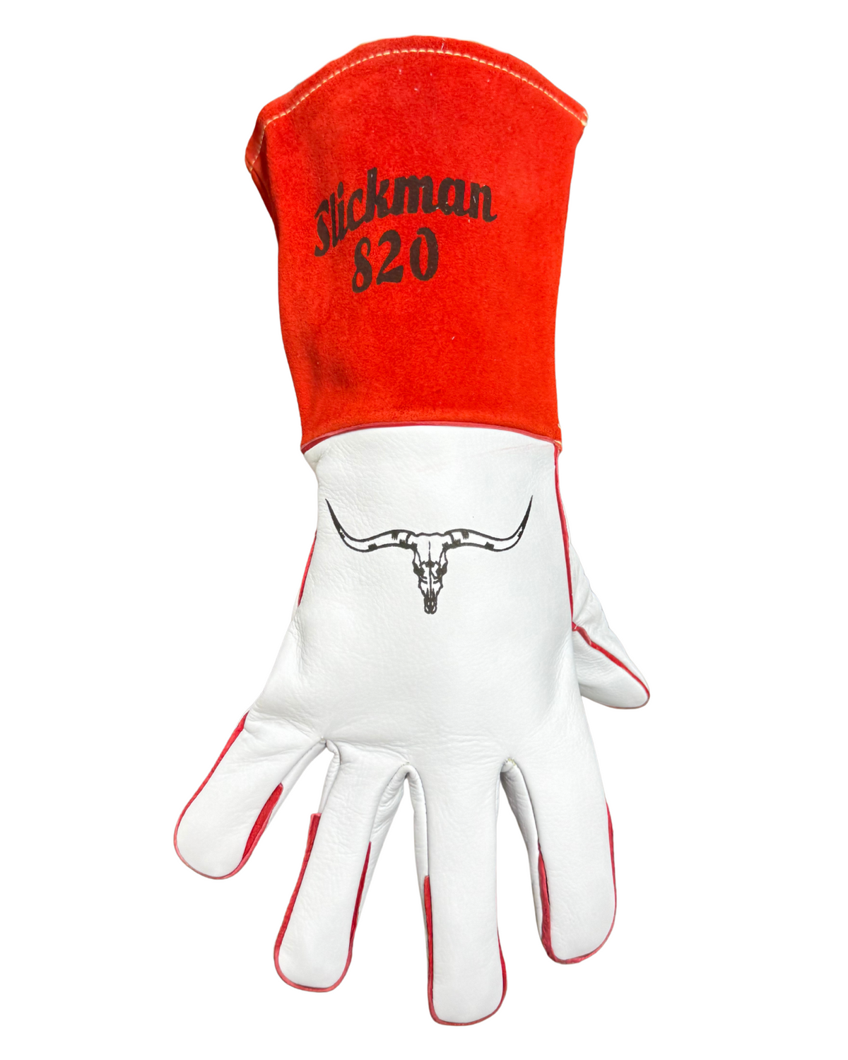 Limited Edition Slickman Red 820 Stick Welding Glove