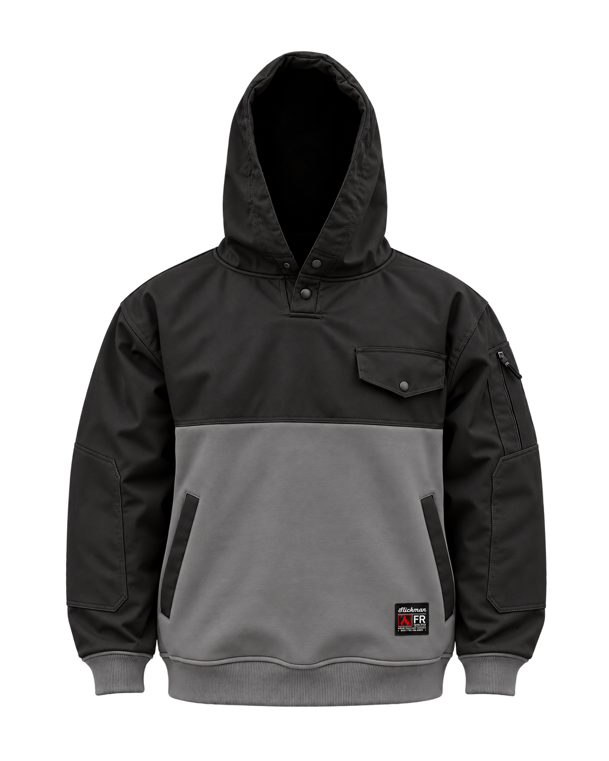 black/gray | front
