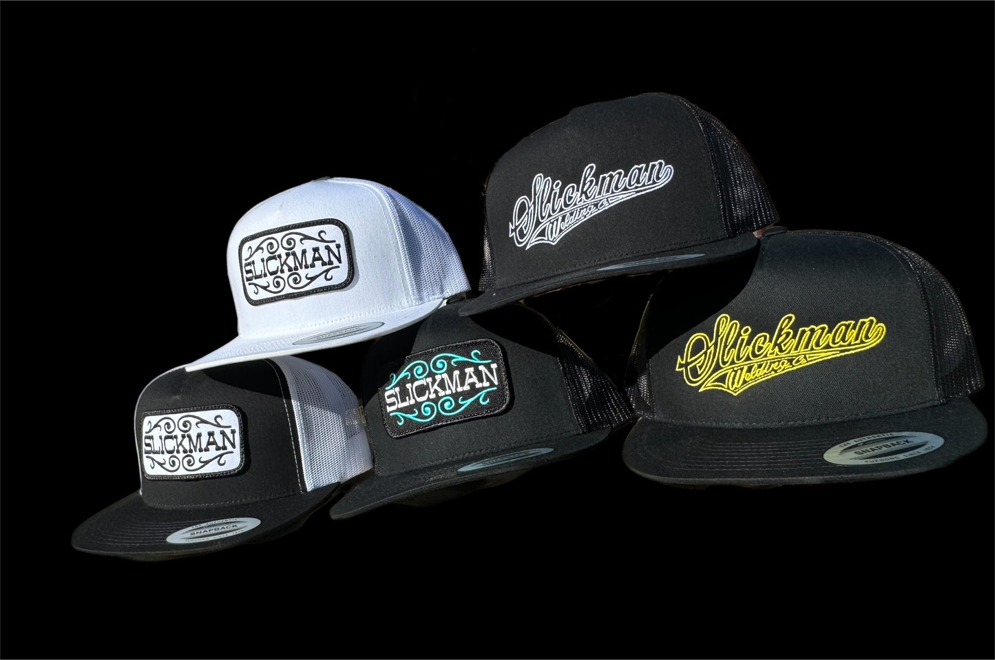 Slickman Snap backs Flat bill