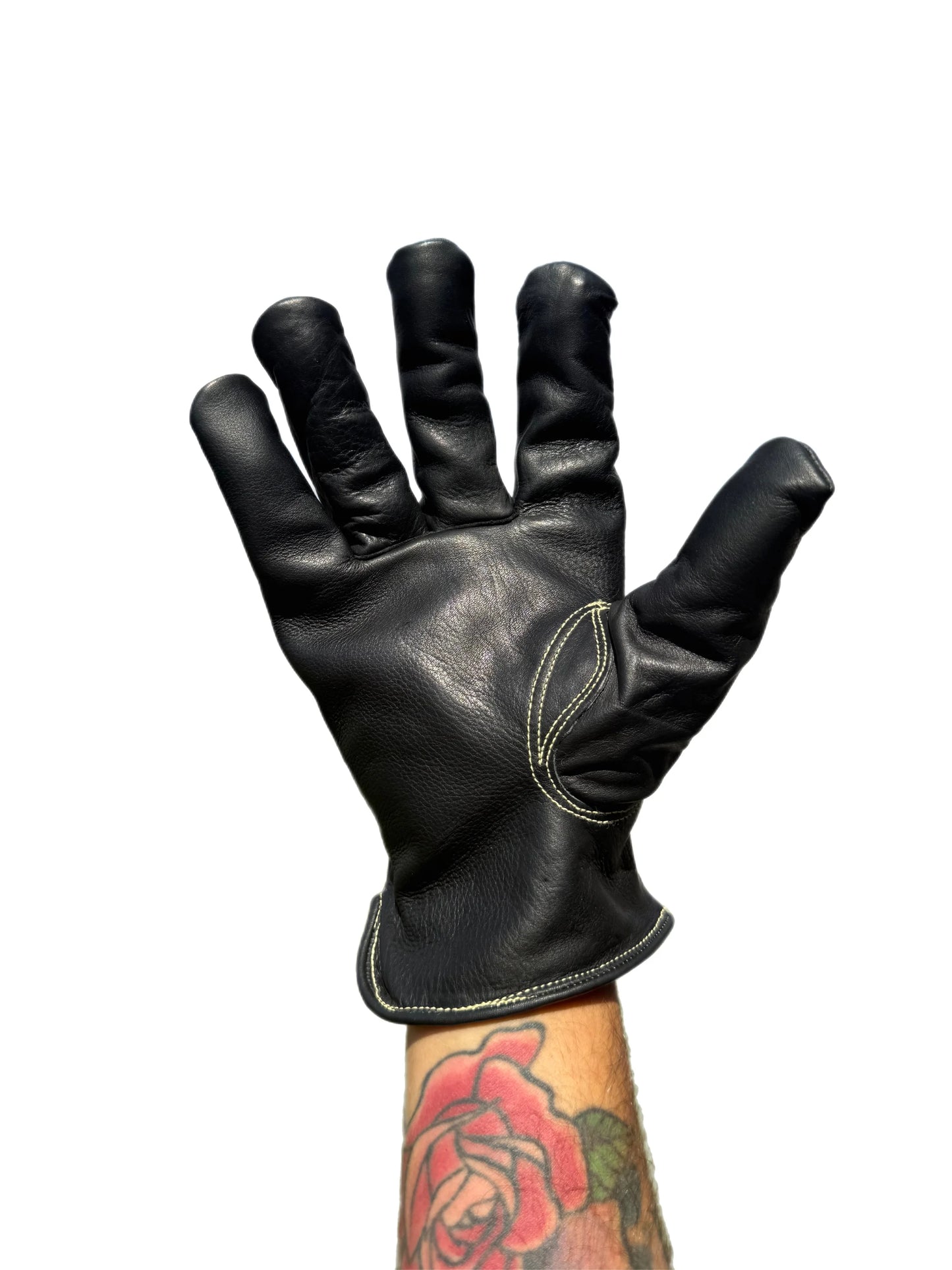 Slickman Black 1975 Flannel Lined Winter Gloves