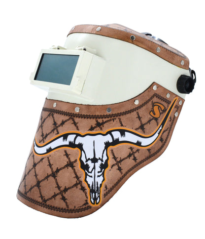 SLICKMAN Welding Hood - Brown Bull