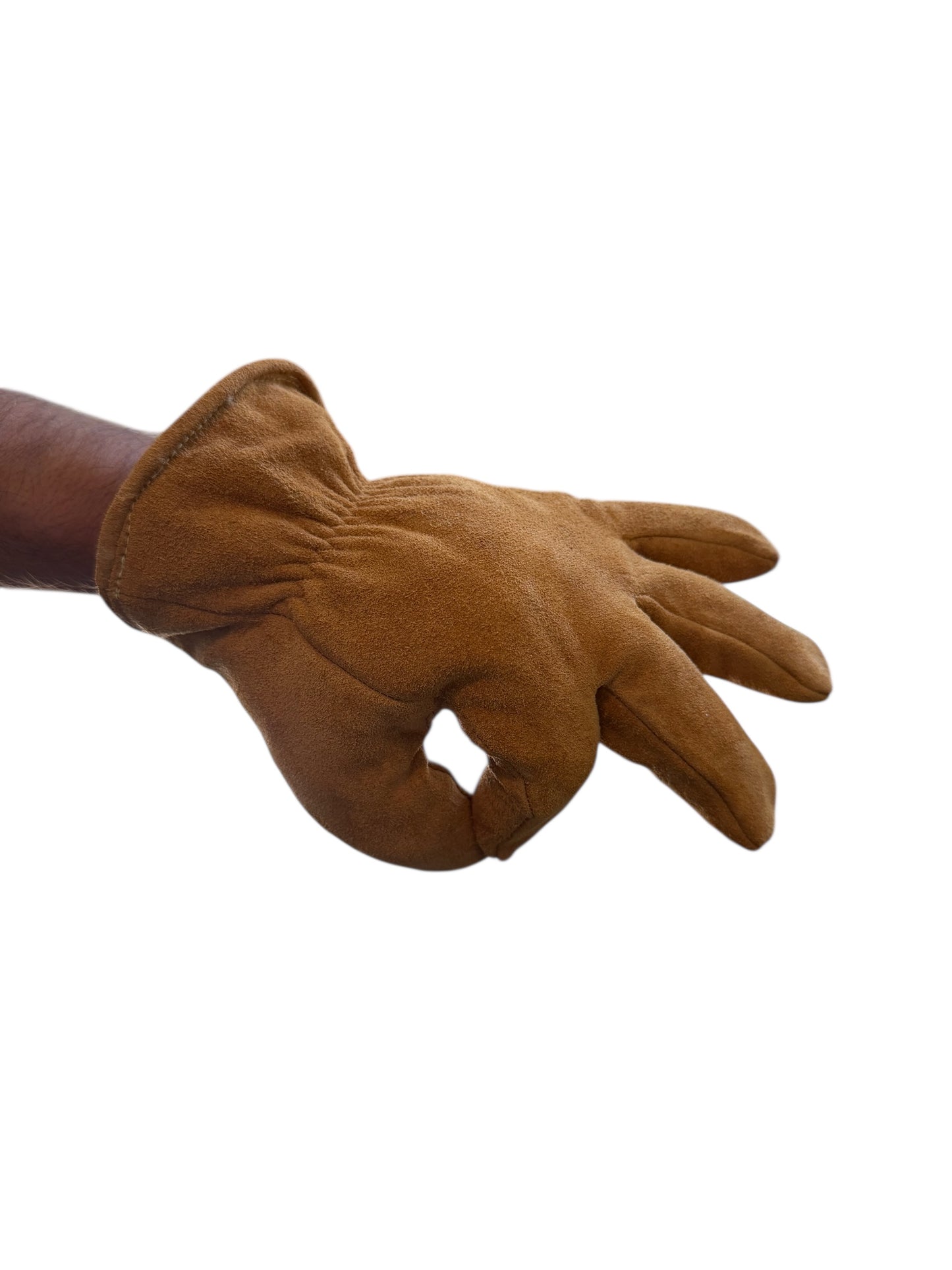 Slickman Vaquero Faux Fur Insulated Leather Glove