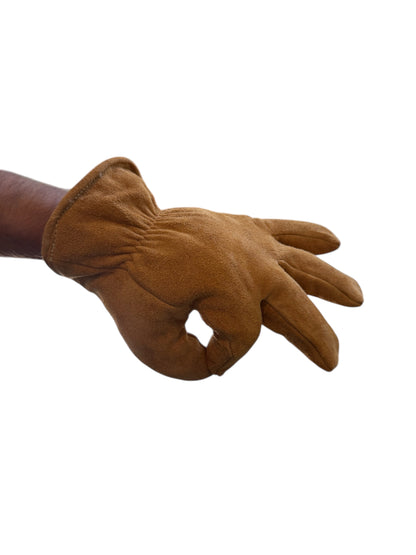 Slickman Vaquero Faux Fur Insulated Leather Glove