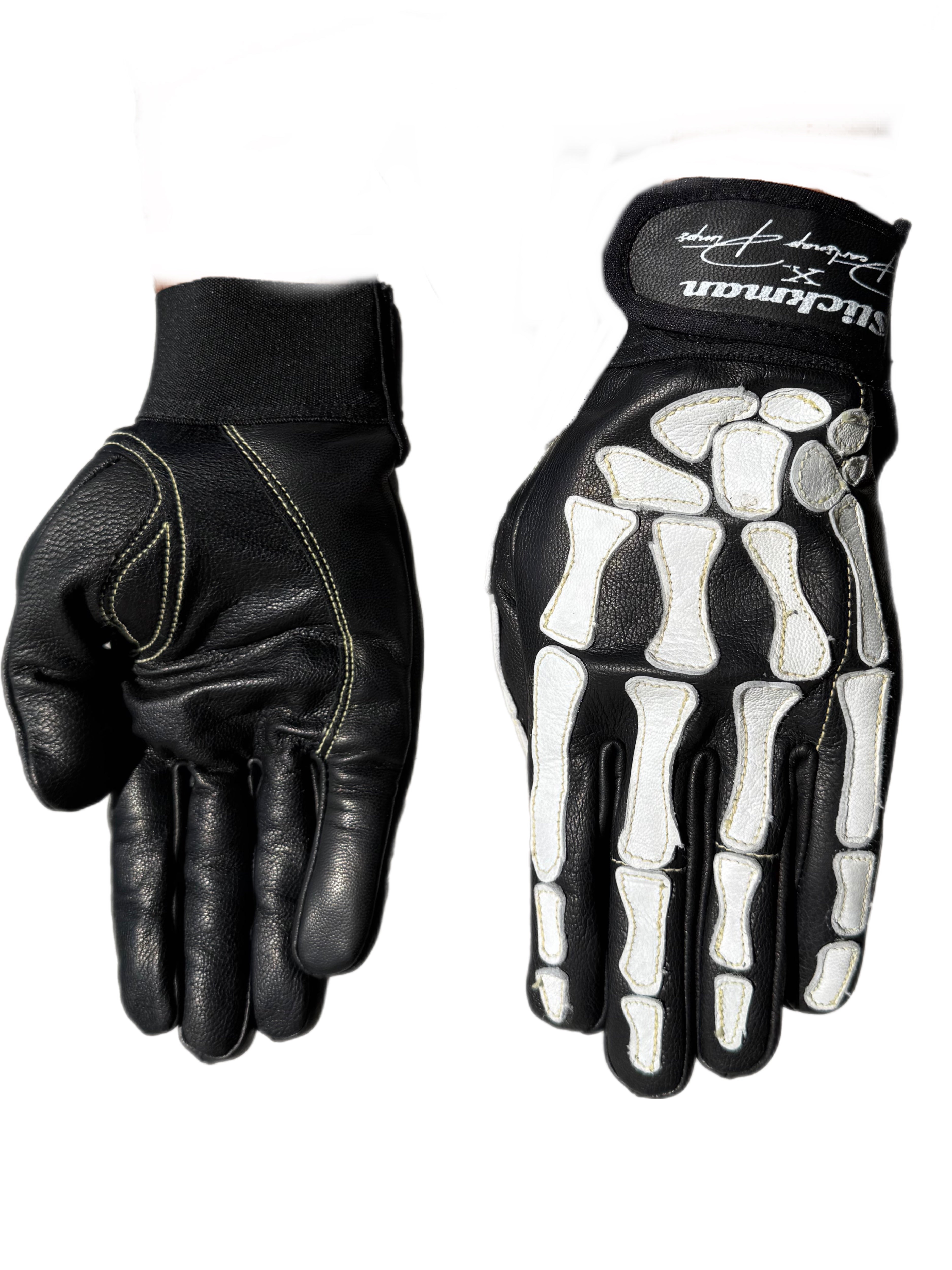 Slickman X Pearlsnap Pimps Skeleton Tig Welding Glove