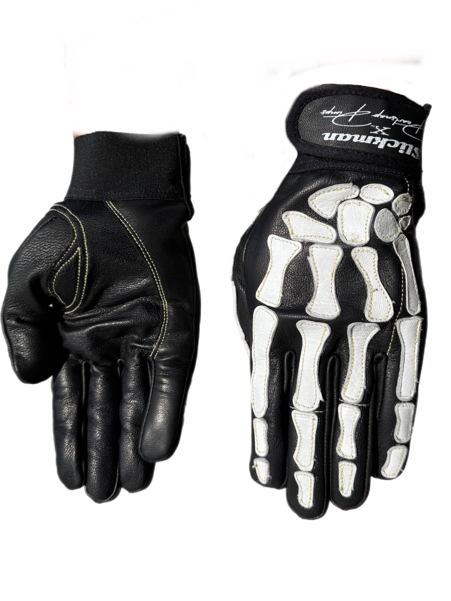 Slickman X Pearlsnap Pimps Skeleton Tig Welding Glove