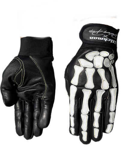 Slickman X Pearlsnap Pimps Skeleton Tig Welding Glove