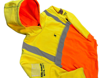 Slickman FR High Vis Dual Layer Work Hoodie