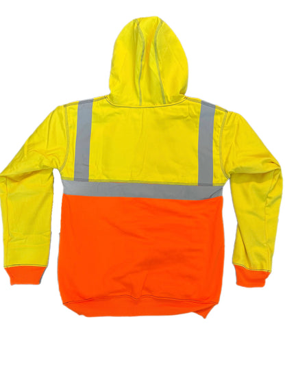 Slickman FR High Vis Dual Layer Work Hoodie