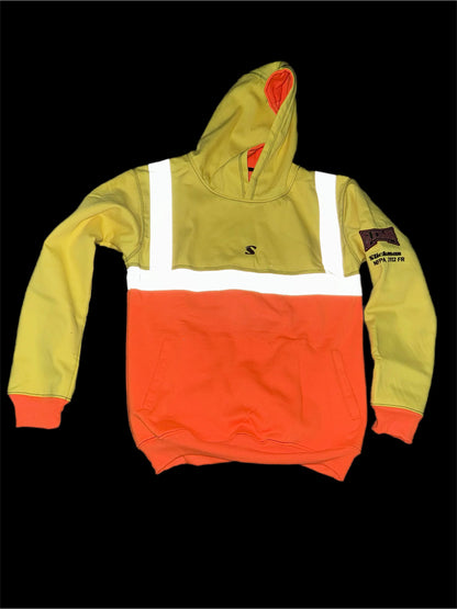 Slickman FR High Vis Dual Layer Work Hoodie