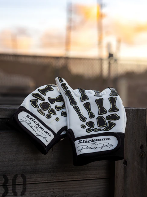 Slickman X Pearlsnap Pimps Skeleton Tig Welding Glove