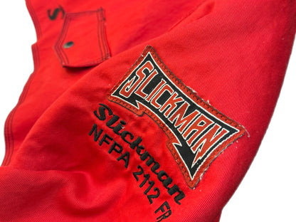 Slickman Red/White FR Dual Layer Hoodie