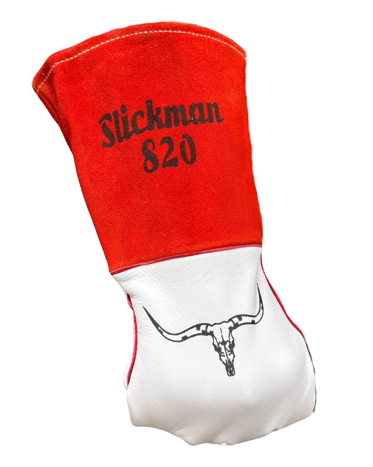 Limited Edition Slickman Red 820 Stick Welding Glove