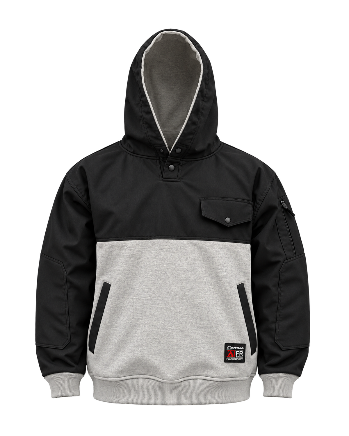 black/gray | front