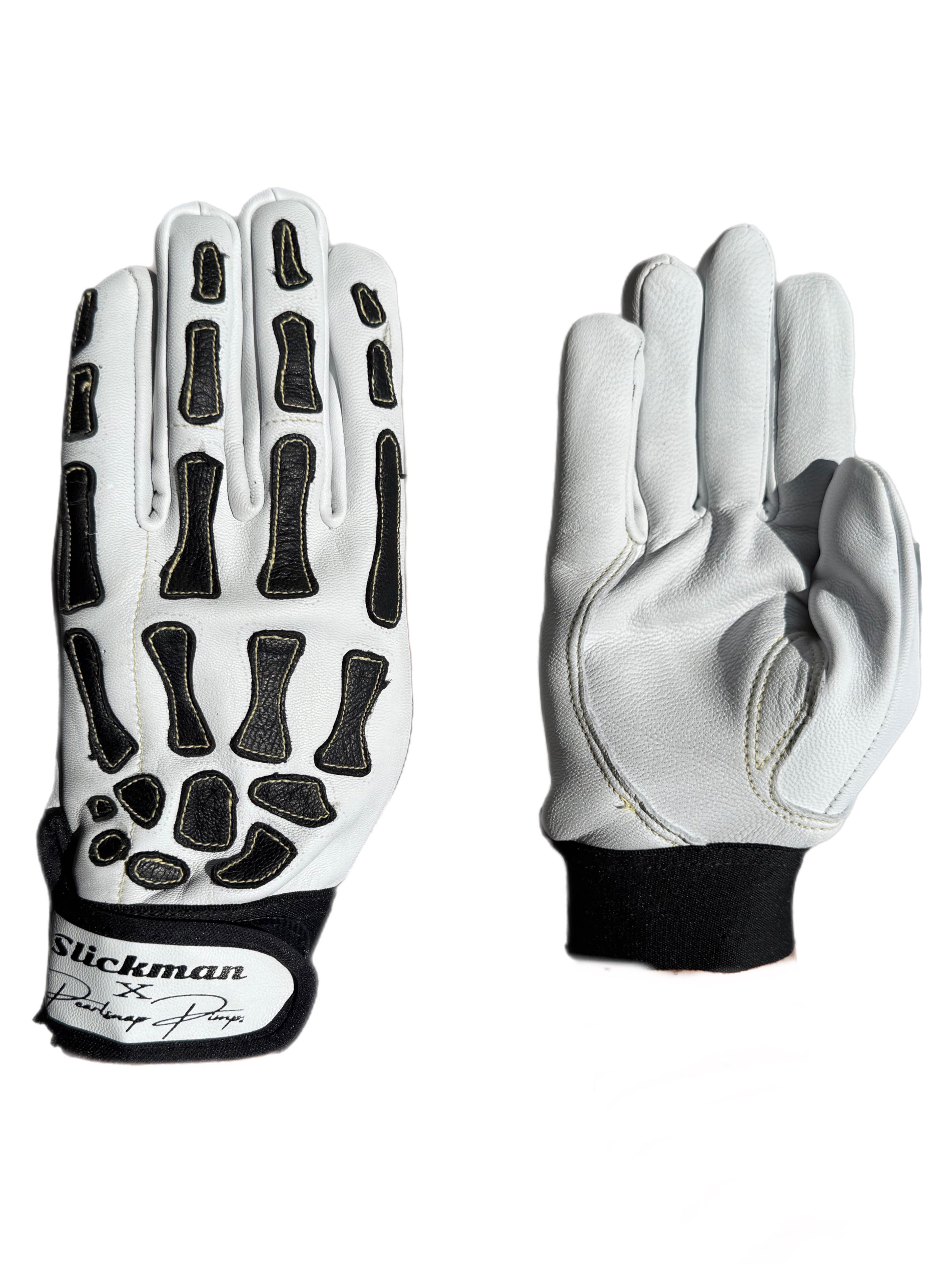 Slickman X Pearlsnap Pimps Skeleton Tig Welding Glove